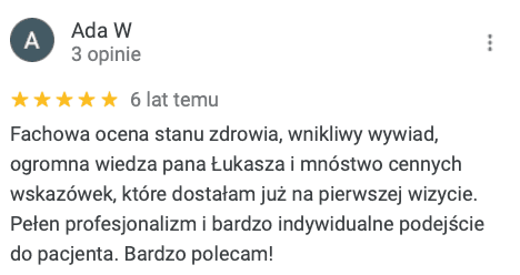 Fizjoterapia i Trening Personalny | Warszawa