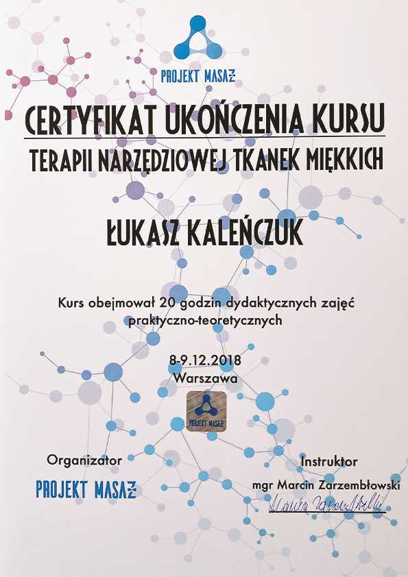 Skan certyfikatu