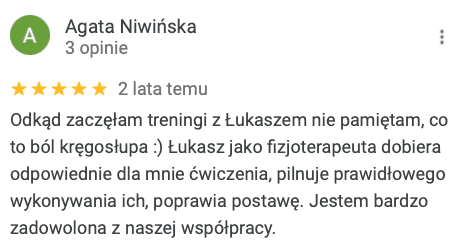 Fizjoterapia i Trening Personalny | Warszawa